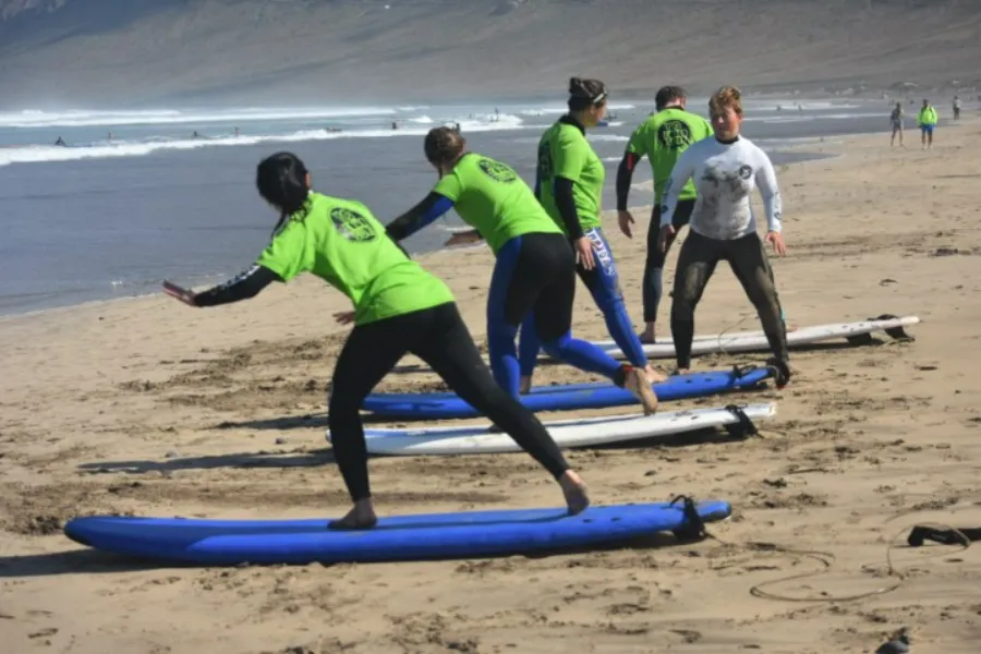 Yokomosurf in Famara · Bild 2